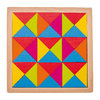 Legespiel Regenbogen-Mosaik "Dreiecke" 36 tlg.