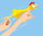 Fingerschleuder "Fliegendes Huhn"