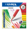 Lyra - Kurze Dreikant-Buntstifte 12er Etui